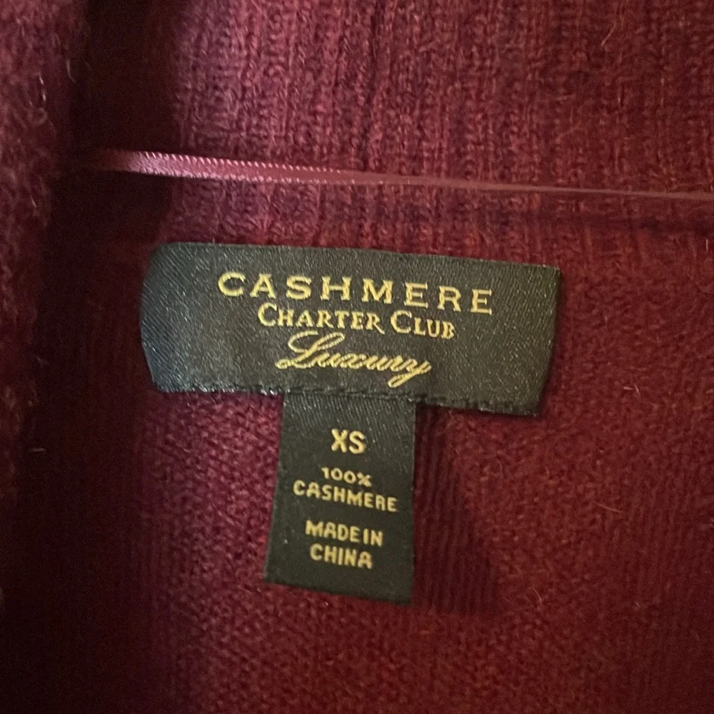 Cashmere chárter open cardigan 100% cashmere - Picture 4 of 10